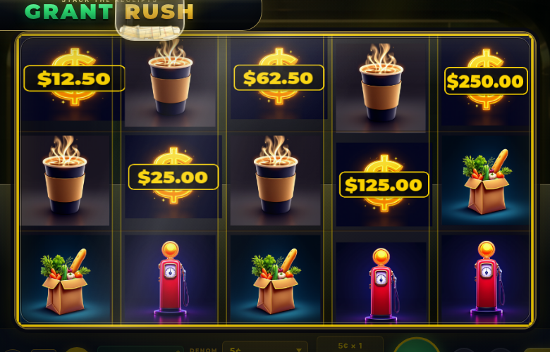 Refund Rush — cash-on-reels with rising value pills